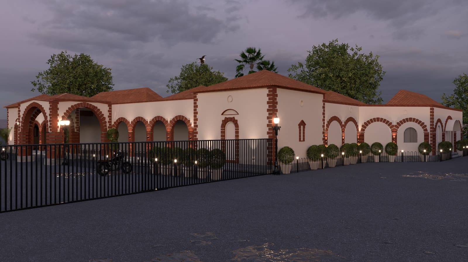 Architectural project exterior